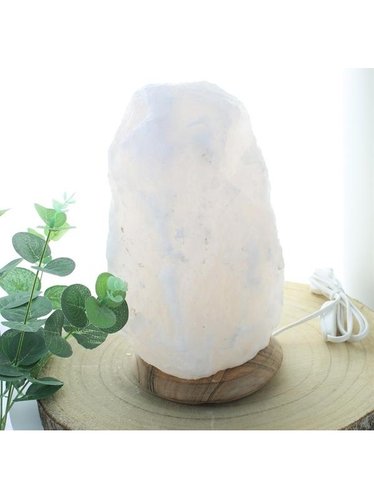 Lampe, cristal de sel blanc, 2-3kg